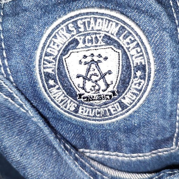 Akademiks Stadium League Men's Relaxed fit Denim Jeans 46 x 32 - Picture 3 of 4